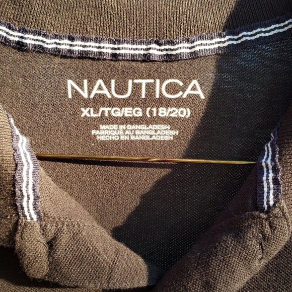 Nautica, reads: XL fits like: S, Black - Picture 5 of 5
